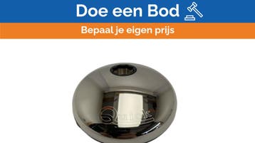 Bieden: Quick Windlass Cover Brass Chrome, Ophalen of Verzenden, Nieuw