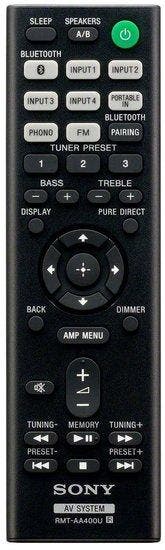 Sony RMT-AA400U afstandsbediening, Verzenden, Nieuw