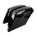 5 inch verlaagde koffer set zwart voor Harley Davidson, Ophalen of Verzenden, Nieuw