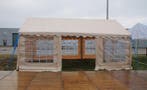 Classic Plus Partytent PVC 5x6x2 mtr in Beige (5x6 meter), Verzenden, Nieuw, 2 meter of meer, Partytent