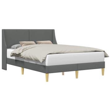 vidaXL Bedframe 192 x 144 x 96 cm aansluitplaat, Verzenden, Nieuw, Stof