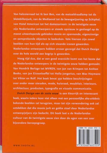 DUTCH DESIGN VAN DE 20STE EEUW 9789068683509 T. Lauwen, Verzenden, Gelezen, T. Lauwen