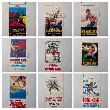 Various Artists - Bruce Lee & Kampfkunst Poster - Jaren 1970