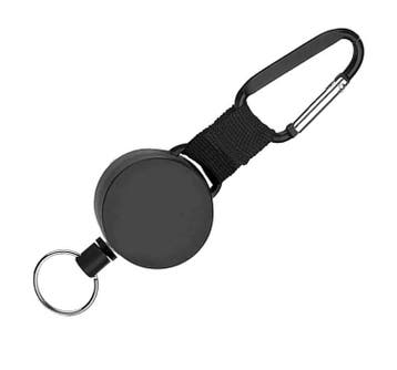 Sleutelhanger met koord - karabijnhaak uittrekbaar - skipash, Ophalen of Verzenden, Nieuw