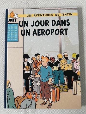 Tintin - Un jour dans un aéroport - 1 Album - Eerste druk, Boeken, Nieuw