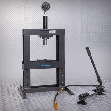 Datona Werkplaatspers 10 ton hydraulisch - Datona - Zwart, Ophalen of Verzenden, Nieuw