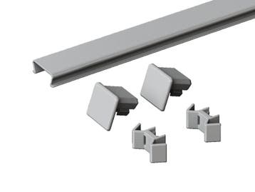 Rittal TS Kast Baying Afdekking 600mm RAL7035 - 8800865, Verzenden, Nieuw, Overige typen