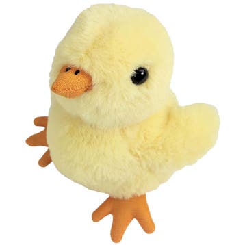 Inware kuikentje knuffel - pluche - geel - 15 cm, Verzenden, Nieuw