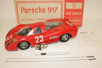 1:24 - Modelauto - PHILIPS VE2002 PORSCHE 917 Afstands, Nieuw