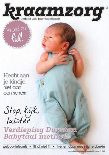 Vakblad Kraamzorg abonnement 4 nummers cadeau abonnement, Boeken, Verzenden, Nieuw, Lichaam en Geest