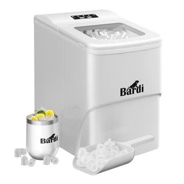 Bardi 2,0 Liter Deluxe IJsblokjesmachine – IJsblokmaker SET, Ophalen of Verzenden, Nieuw, Zelfvriezend