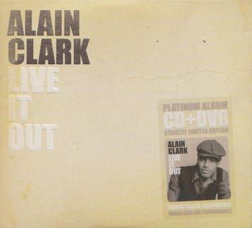 Alain Clark - Live It Out (CD, 2007), Ophalen of Verzenden, Zo goed als nieuw