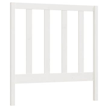 Bedbord massief grenen wit 96cm | retourdeal 40% korting, Huis en Inrichting, Slaapkamer | Bedden, 100 cm, Eenpersoons, Wit, Rustiek