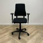 refurbished Axia BMA ergonomische bureustoel, zwart, Gebruikt, Zwart, Ophalen of Verzenden, Bureaustoel