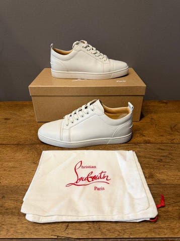 Christian Louboutin - Louis Junior Flat Calf - Sneakers -, Nieuw
