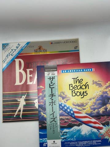 The Beatles / The Beach Boys - 2 x Japanse Laserdiscs - The, Nieuw in verpakking