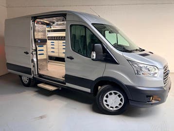 Ford Transit Automaat Servicewagen 350 2.0 TDCI 131PK euro6, Automaat, Stof, Gebruikt, Euro 6