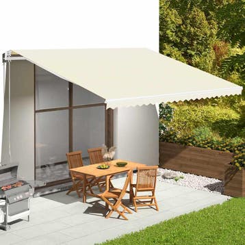 vidaXL Vervangingsdoek voor luifel 500x350 cm polyester, Verzenden, Nieuw