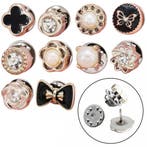 Fako Bijoux - Pin Broche Mini - Steek Pin Knopen Set - 10, Verzenden, Nieuw