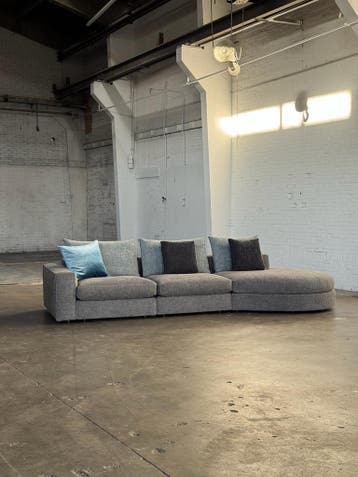 Linteloo Hamptons Hoekbank | Organisch (NIEUWSTAAT), Ophalen of Verzenden, Zo goed als nieuw, Bank Hoekbank Bankstel Bankje Loungebank Banken Chaise Lounge 