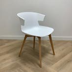 Design  stoel COVE van Dorigo, wit - beuken, Ophalen of Verzenden, Gebruikt, Stof, Eén