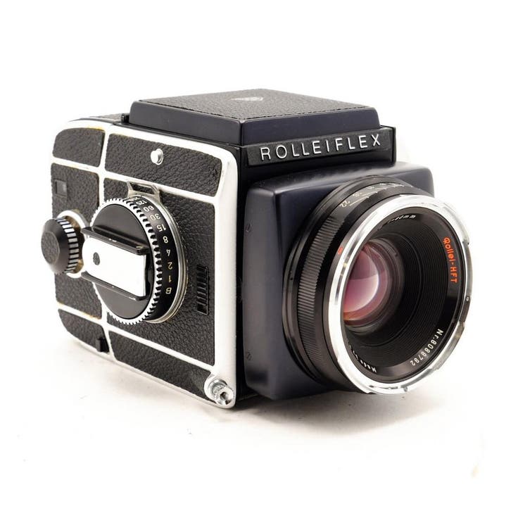 Rolleiflex SL66 + Rollei Zoeker + Rollei HFT 80mm F2.8 (Occ), Audio, Tv en Foto, Fotocamera's Analoog, Zo goed als nieuw, Overige Merken