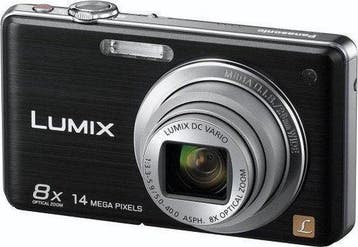 Panasonic Lumix DMC-FS30 Digitale Compact Camera - Zwart (In, Verzenden, Zo goed als nieuw