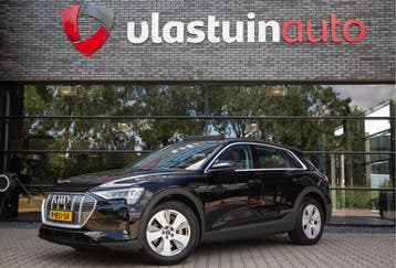 Zakelijke Lease |  Audi e-tron 55 quattro edition 95 kWh, Automaat, Gebruikt, Overige brandstoffen, Zwart