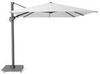 Challenger T2 zweefparasol 350x260 cm wit, Tuin en Terras, Parasols, Ophalen of Verzenden, Nieuw