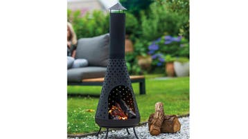 Napa Terrashaard Zwart Staal Diameter 35cm Terrasverwarmi..., Verzenden, Nieuw