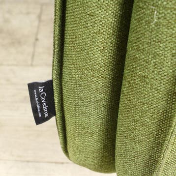 La Cividina Pinch Sofa, 2-zitter, groen, Overige plaatsen, Ophalen of Verzenden, Gebruikt, Overige typen