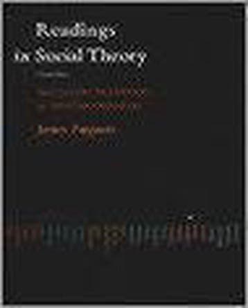 Readings in Social Theory - James Farganis 9780071215374, Verzenden, Gelezen, James Farganis