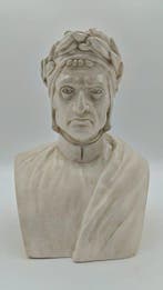 sculptuur, Busto di Dante Alighieri - 31 cm - marmerstof