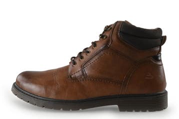 Bullboxer Veterboots in maat 45 Cognac, Overige kleuren, Verzenden, Boots, Zo goed als nieuw