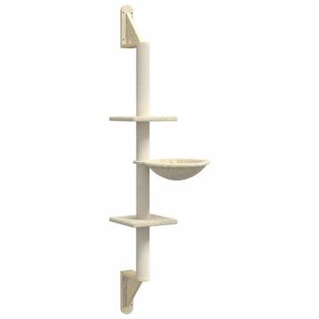 Kattenmeubel wand - 142cm - Retourdeal 33% Korting, Dieren en Toebehoren, Ophalen of Verzenden, Zo goed als nieuw, Krabpaal