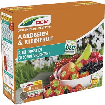 Aardbeien en kleinfruit mest | DCM | 3 kg, Verzenden
