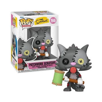 Funko Pop! Television The Simpsons Patchwork Scratchy #1946, Verzenden, Nieuw