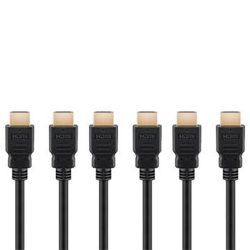 HDMI kabel 2.1 | 3 meter | 3 stuks (8K@60Hz, HDR, Zwart), Verzenden, Nieuw
