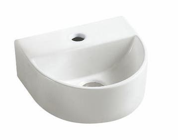 Lara halfrond fonteintje 300 x 250 x 120 mm wit, Verzenden, Nieuw