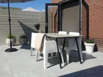 Ibiza style keramische terrastegels 90x90x2 anticato, Nieuw, Keramiek, 10 m² of meer, Terrastegels