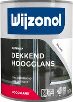 Wijzonol Dekkend Hoogglans Ral 9016 750 ml, Ophalen of Verzenden, Nieuw