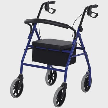 Homcom Walker for Adults with Adjustable Seat and Foldable F, Verzenden, Nieuw
