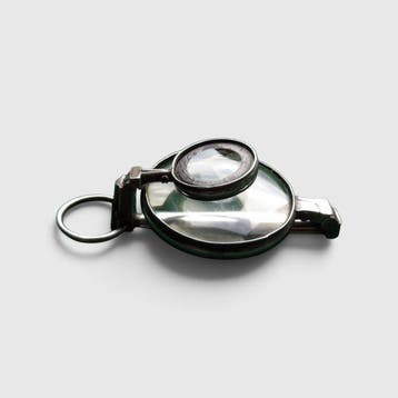 Medisch instrument - .835 zilver - Zak microscoop, Antiek en Kunst