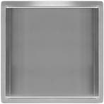 Wiesbaden Demis Inbouwnis - 30x30x10cm - RVS, Ophalen of Verzenden, Nieuw, Rvs
