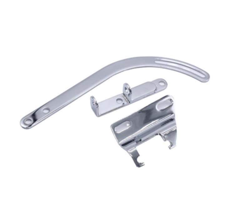 Chevrolet dynamo steun set headermount Chroom, Auto-onderdelen, Motor en Toebehoren, Nieuw, Ophalen of Verzenden