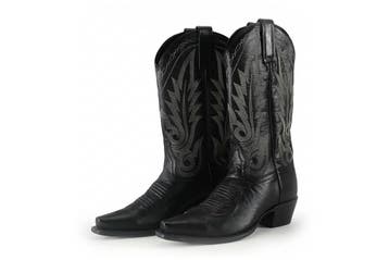 Caborca Silver Cowboy laarzen in maat 37 Zwart, Verzenden, Zwart, Zo goed als nieuw, Caborca Silver