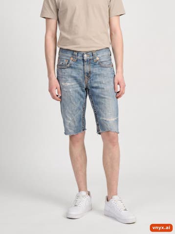 True Religion Korte broeken Heren maat WW34 / L34 Blauw, Ophalen of Verzenden, Nieuw