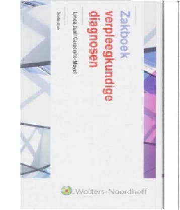 Zakboek verpleegkundige diagnosen, 9789001709952, Boeken, Verzenden, Zo goed als nieuw, HBO