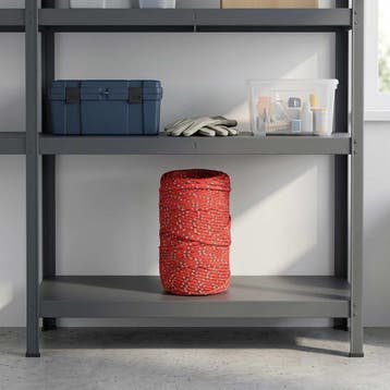 vidaXL Multifunctioneel gebruikstouw 3 mm 100 m Rood PP, Verzenden, Nieuw