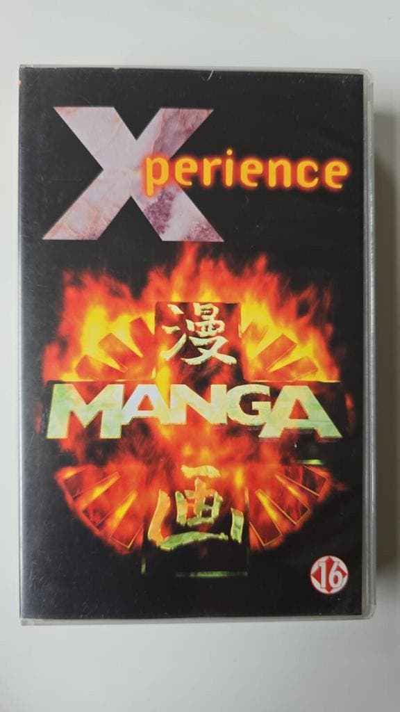 XPERIENCE MANGA (VHS), Cd's en Dvd's, VHS | Film, Gebruikt, Verzenden
